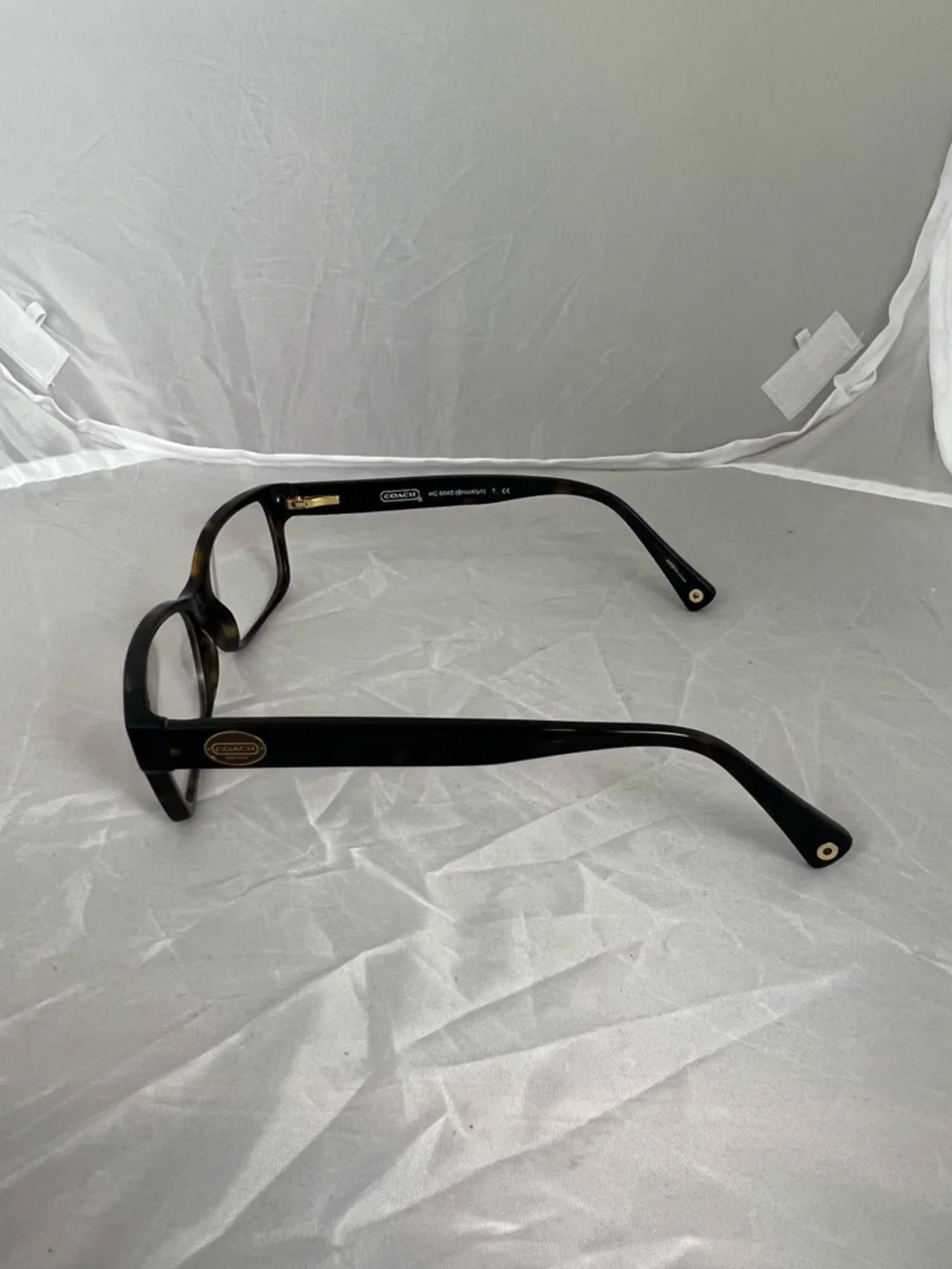 Coach Brooklyn HC 6040‎ Dark Tortoise Eyeglasses Frames with Case & Cloth